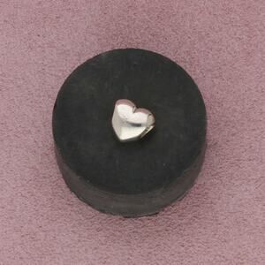 pandora sterling silver big smooth heart bead charm pendant